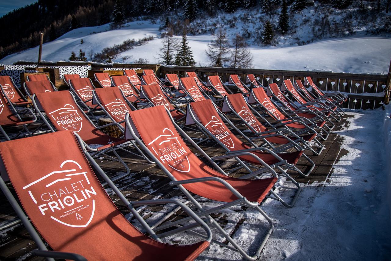 Chalet Du Friolin Hotell La Plagne Eksteriør bilde